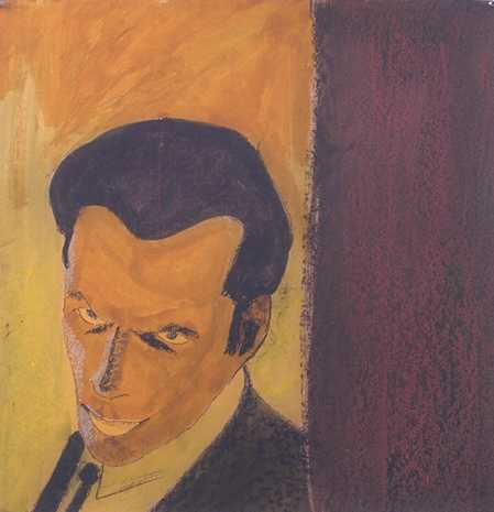 Vincent Mirguet - 2001 - "Alexis" - Techniques mixtes - 70 x 70